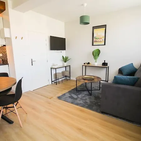 G2 Joli 2 Pieces Calme Rdc Cote Jardin Centre Apartment *